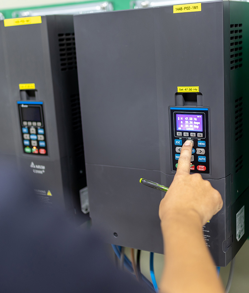 Automatización de proceso en armario eléctrico